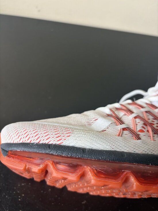 Nike Air Max 2015 Bright Crimson White Men’s Size 10.5 Sneakers 698902-106 main image 4